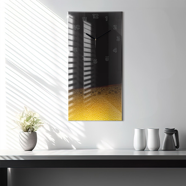 Zegar ścienny pionowy Sok pomarańczowy