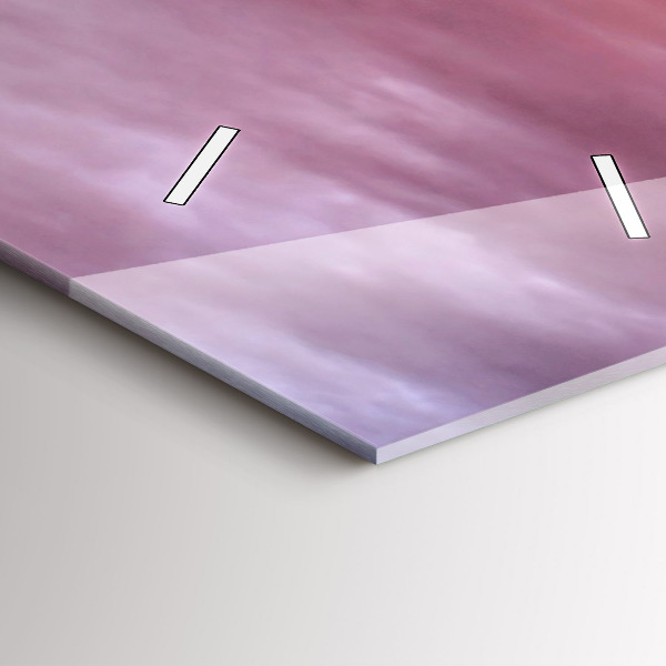 Zegar szklany pionowy Stary wiatrak w Santorini