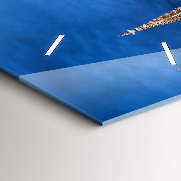 Zegar szklany pionowy Most w Niemczech