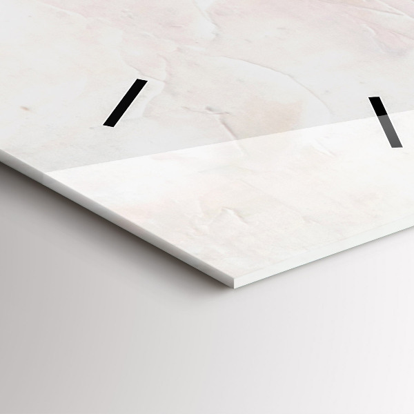 Zegar szklany pionowy Obraz olejny jacht morze