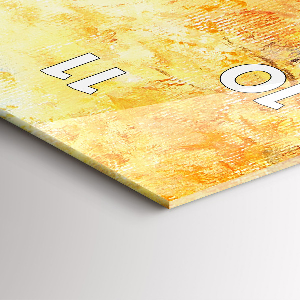 Zegar ścienny pionowy Sztuka artystyczna