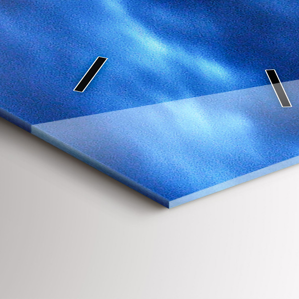 Zegar szklany pionowy Sydney Wieczorem