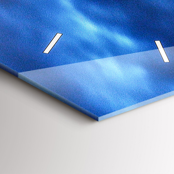 Zegar szklany pionowy Sydney Wieczorem