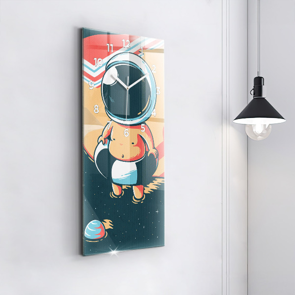 Zegar szklany pionowy Dziecięca wyobraźnia