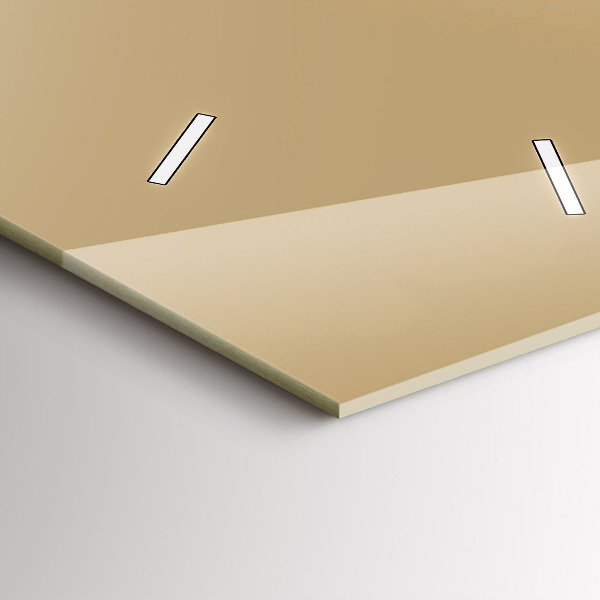 Zegar szklany pionowy Sowa - znak mądrości