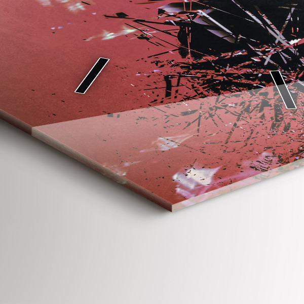 Zegar szklany pionowy Cyberprzestrzeń