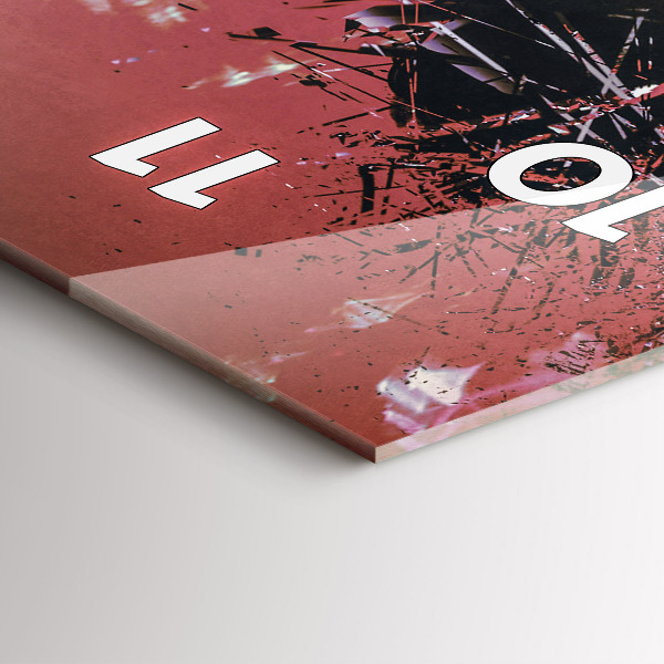 Zegar szklany pionowy Cyberprzestrzeń