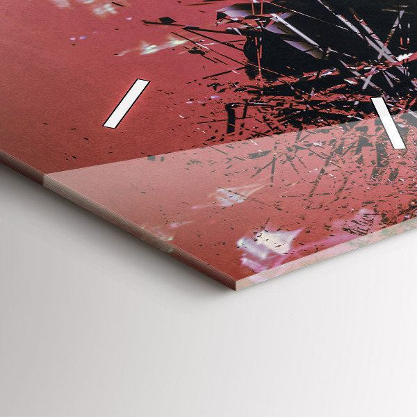 Zegar szklany pionowy Cyberprzestrzeń