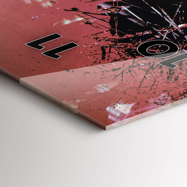 Zegar szklany pionowy Cyberprzestrzeń