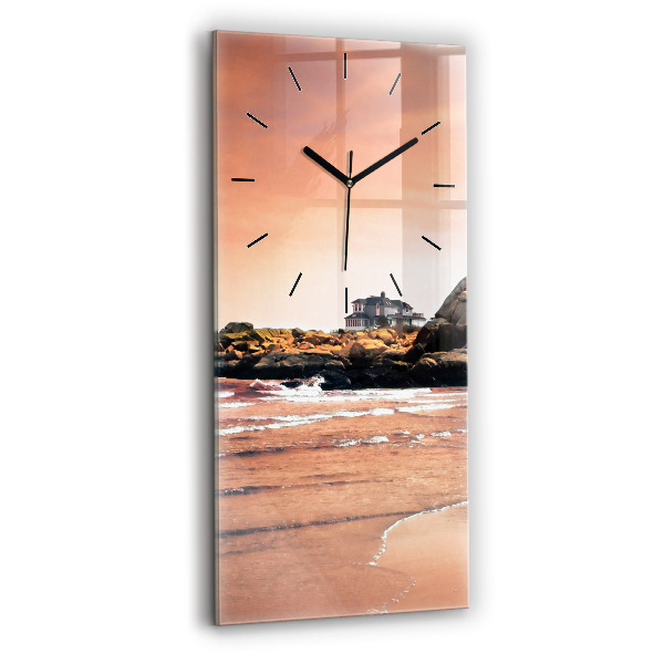 Zegar szklany pionowy Wybrzeże Sherman