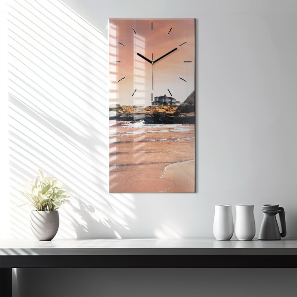 Zegar szklany pionowy Wybrzeże Sherman