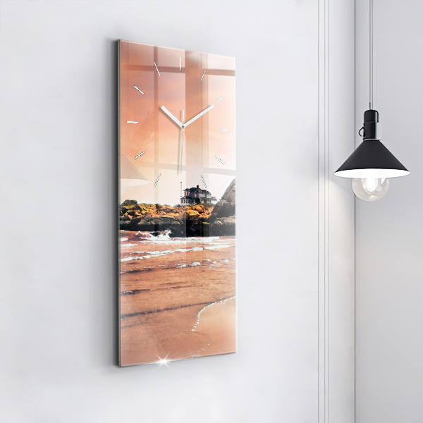 Zegar szklany pionowy Wybrzeże Sherman