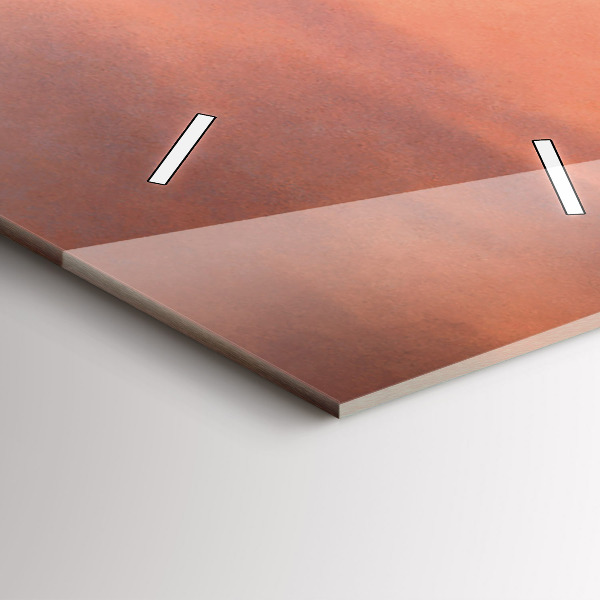 Zegar szklany pionowy Wybrzeże Sherman