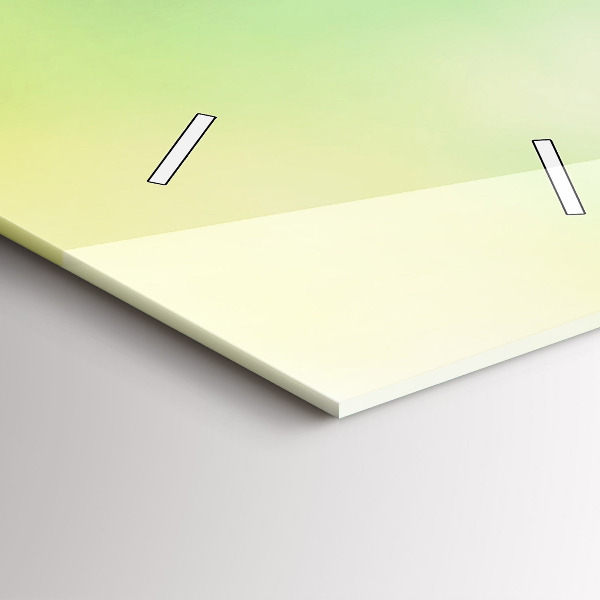 Zegar szklany pionowy Kula Ziemska