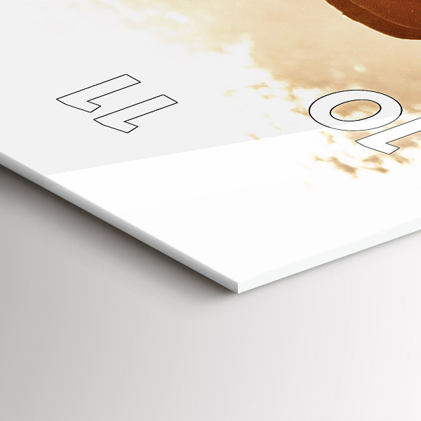 Zegar szklany pionowy Marines Stanów Zjednoczonych