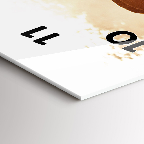 Zegar szklany pionowy Marines Stanów Zjednoczonych