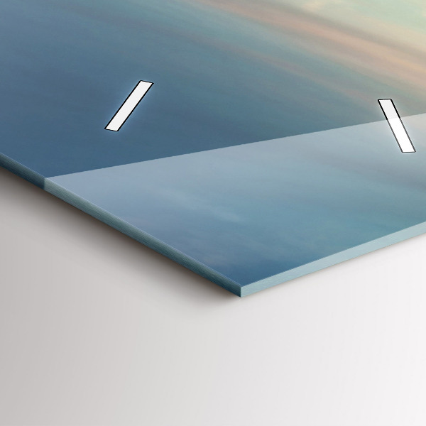 Zegar szklany pionowy Nowy Jork Manhattan