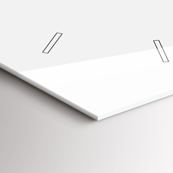 Zegar szklany pionowy Geometryczny Wzór