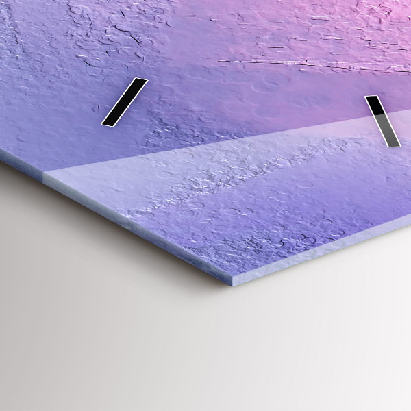 Zegar szklany pionowy Pejzaż morski