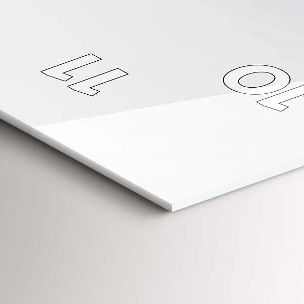 Zegar szklany pionowy Kolekcja sztuki zwierząt