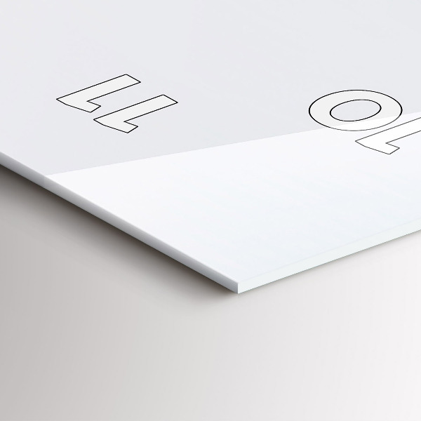 Zegar szklany pionowy Latająca wyspa i wodospad