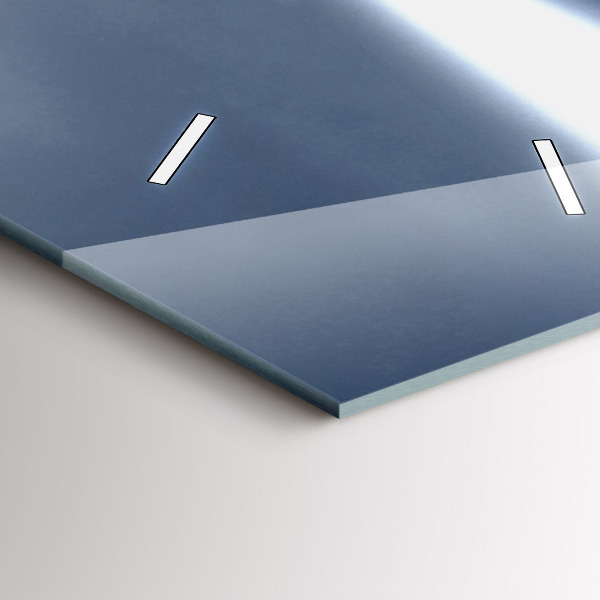 Zegar szklany pionowy Latarnia morska