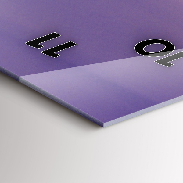 Zegar szklany pionowy Brooklyn Most i East River