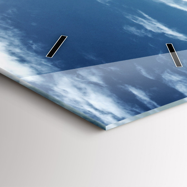 Zegar szklany pionowy Gondole Wenecja Włochy