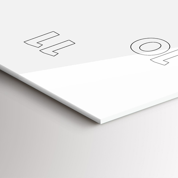 Zegar szklany pionowy Kapitan z lornetką