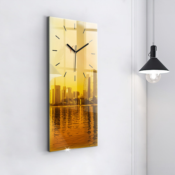 Zegar szklany pionowy Rzeka Zhujiang Chiny