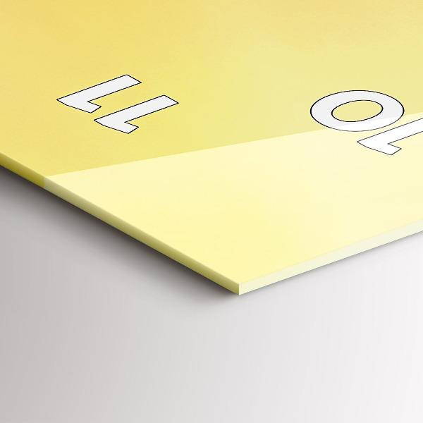 Zegar szklany pionowy Rzeka Zhujiang Chiny