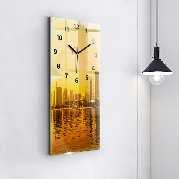 Zegar szklany pionowy Rzeka Zhujiang Chiny