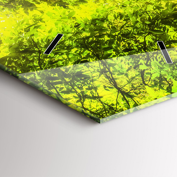 Zegar szklany pionowy Wodospad w Tajlandii