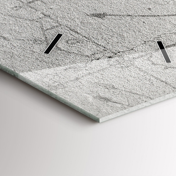 Zegar szklany pionowy Szkic Miasta