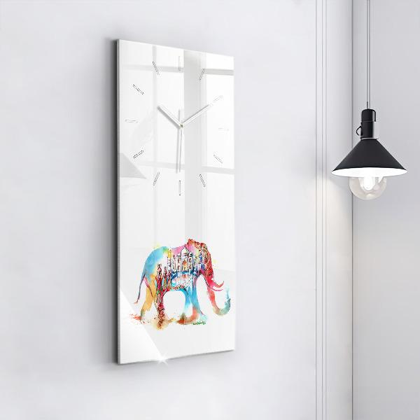 Zegar szklany pionowy Kultura Indii