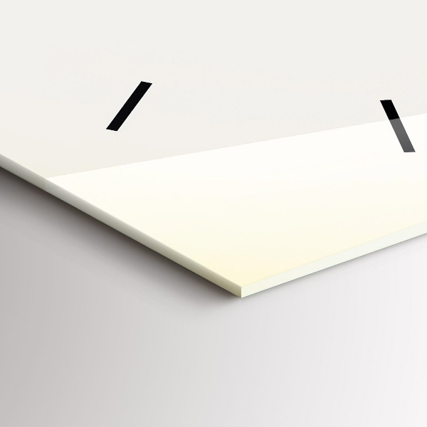 Zegar szklany pionowy Jeleń o wschodzie słońca