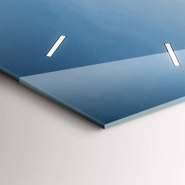 Zegar szklany pionowy Latarnia morska