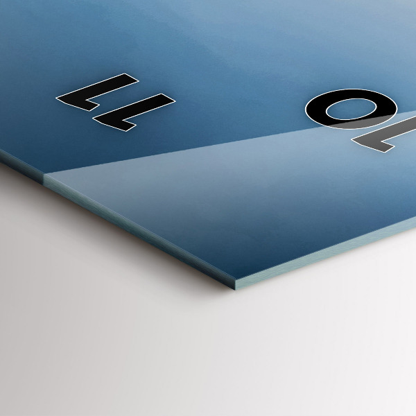 Zegar szklany pionowy Latarnia morska