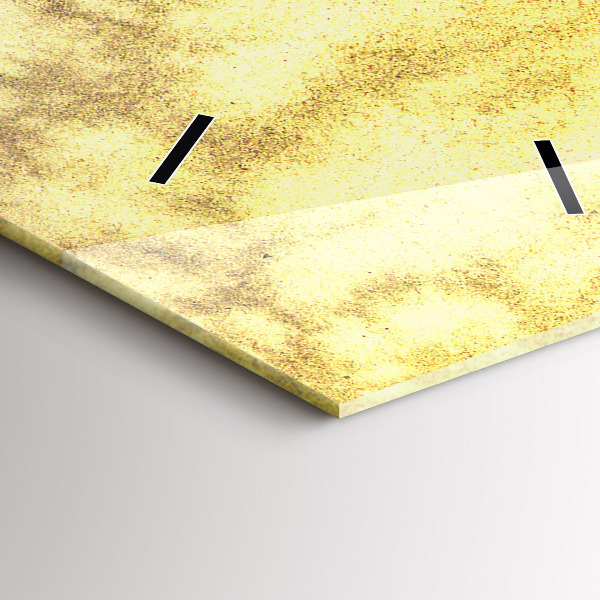 Zegar szklany pionowy kobieta z parasolem