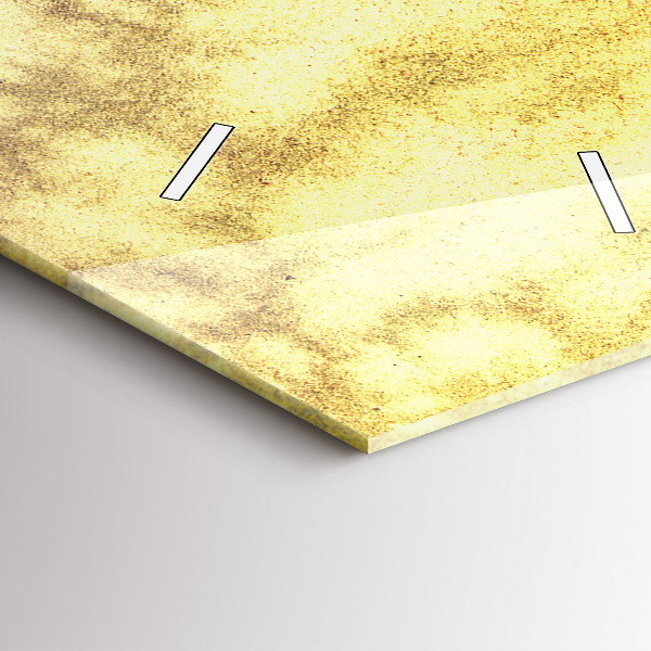 Zegar szklany pionowy kobieta z parasolem