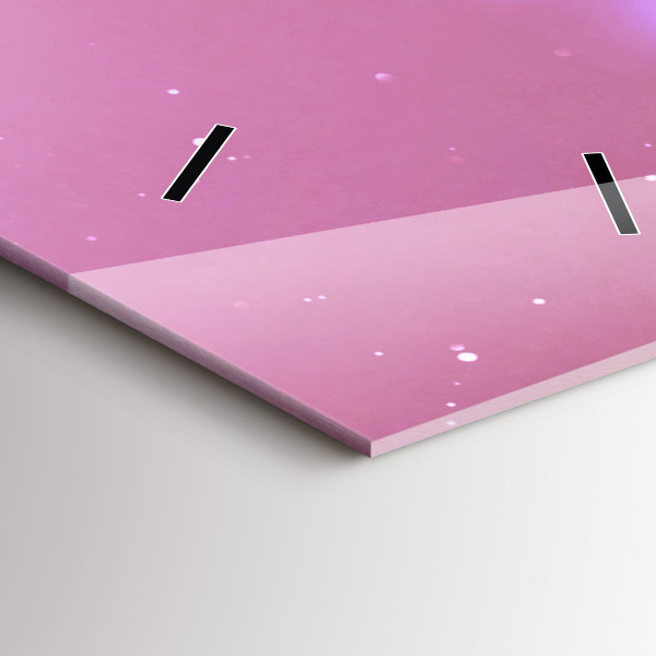 Zegar ścienny pionowy Abstrakcja książka