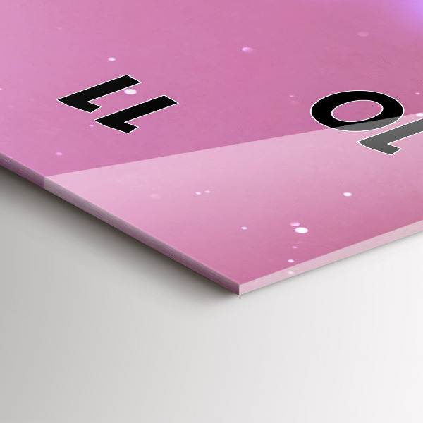 Zegar ścienny pionowy Abstrakcja książka