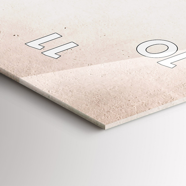 Zegar szklany pionowy Włoski rower