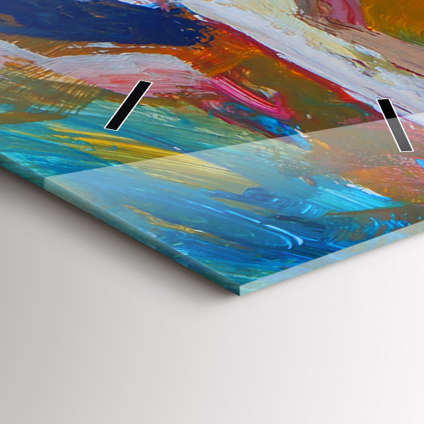 Zegar ścienny pionowy Malowana baletnica