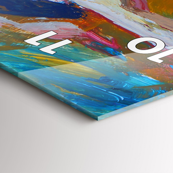 Zegar ścienny pionowy Malowana baletnica