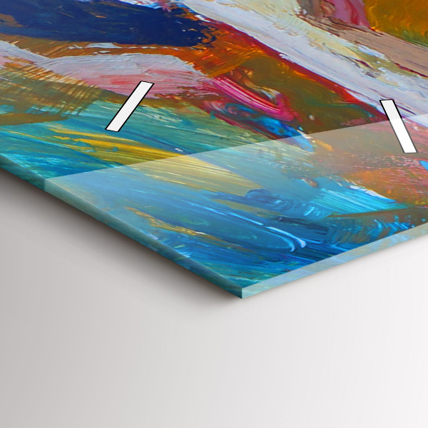 Zegar ścienny pionowy Malowana baletnica