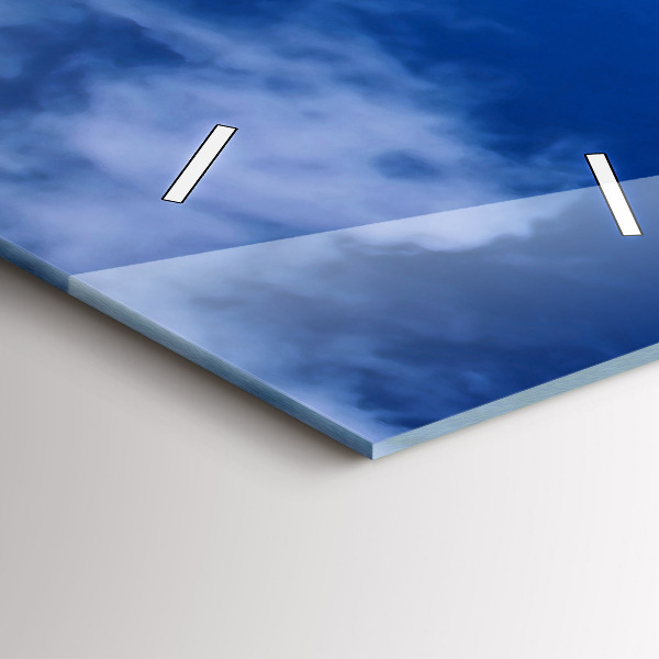 Zegar szklany pionowy Latarnia morska