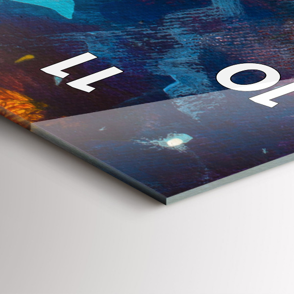 Zegar ścienny pionowy Abstrakcja Mały Książę