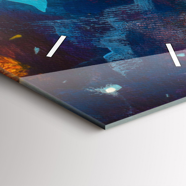 Zegar ścienny pionowy Abstrakcja Mały Książę