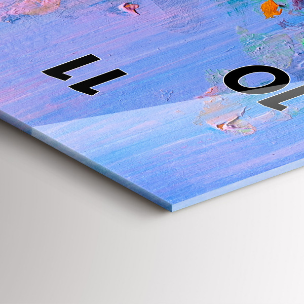 Zegar ścienny pionowy Kwiaty w wazonie